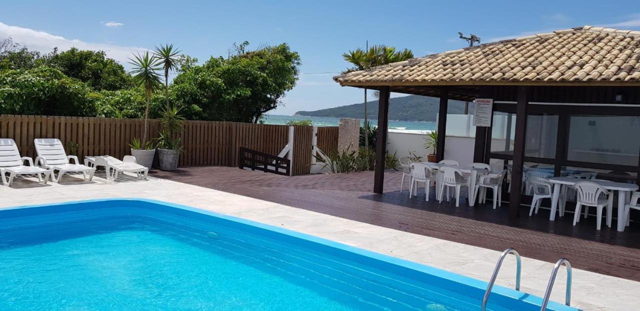 Apartamento Ilha Dos Patos Ingleses Na Beira Do Mar Florianopolis Exterior photo